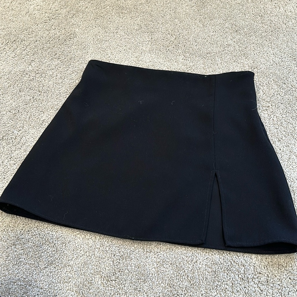 Zara mini skirt with slit